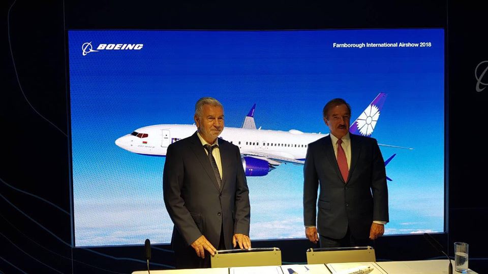 Авиапарк Белавиа пополнят четыре новых Boeing 737 max 8