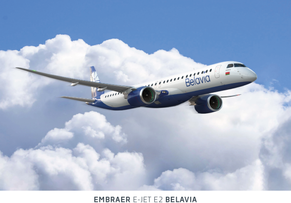 «Белавиа» приобретает три Embraer E195-E2