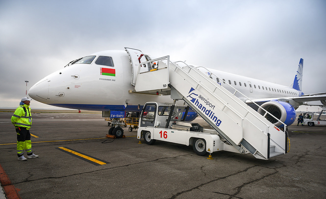 Белавиа совершила первый полет в Кишинев